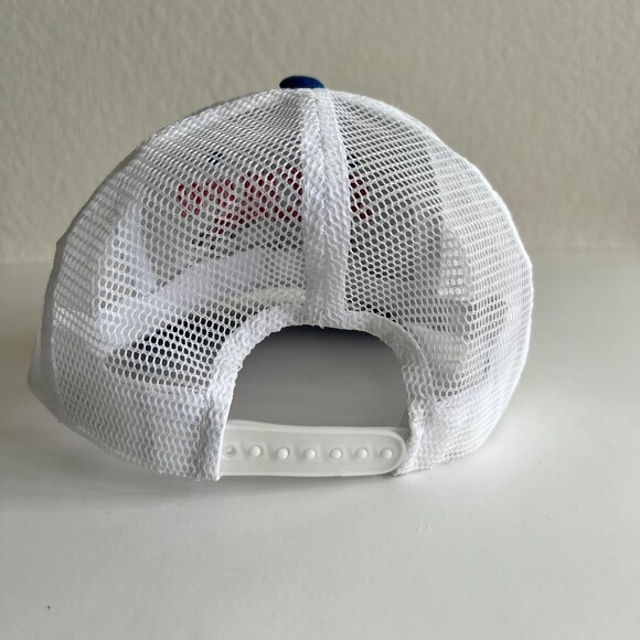 💛 SAN Felipe 2005 Off Road Race Blue White Mens Vintage Snapback Trucker Hat Cap - Picture 7 of 9